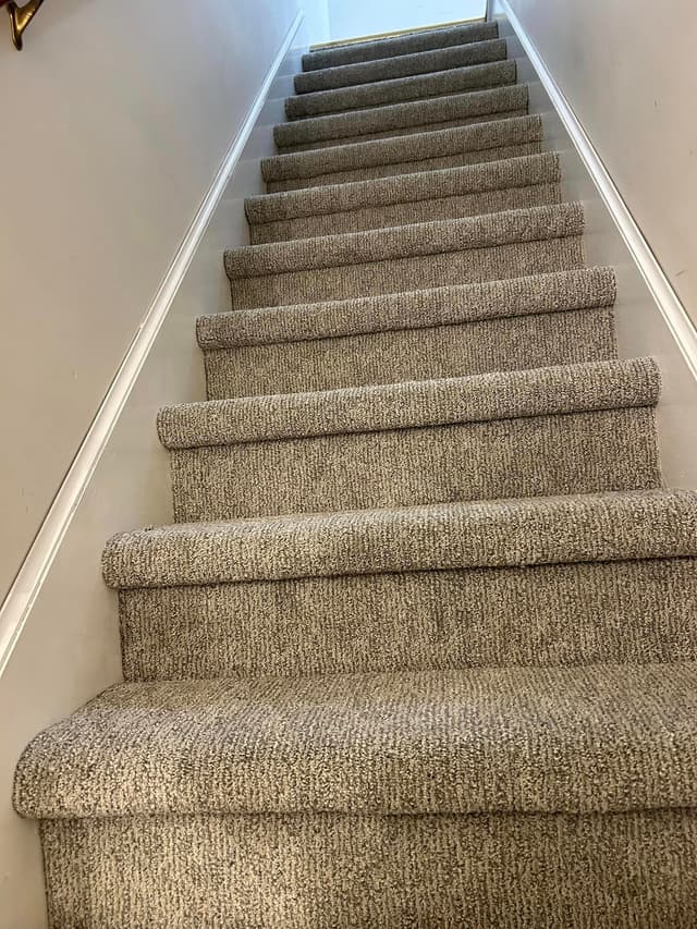 Home - Stairs - finished Carpet flooring